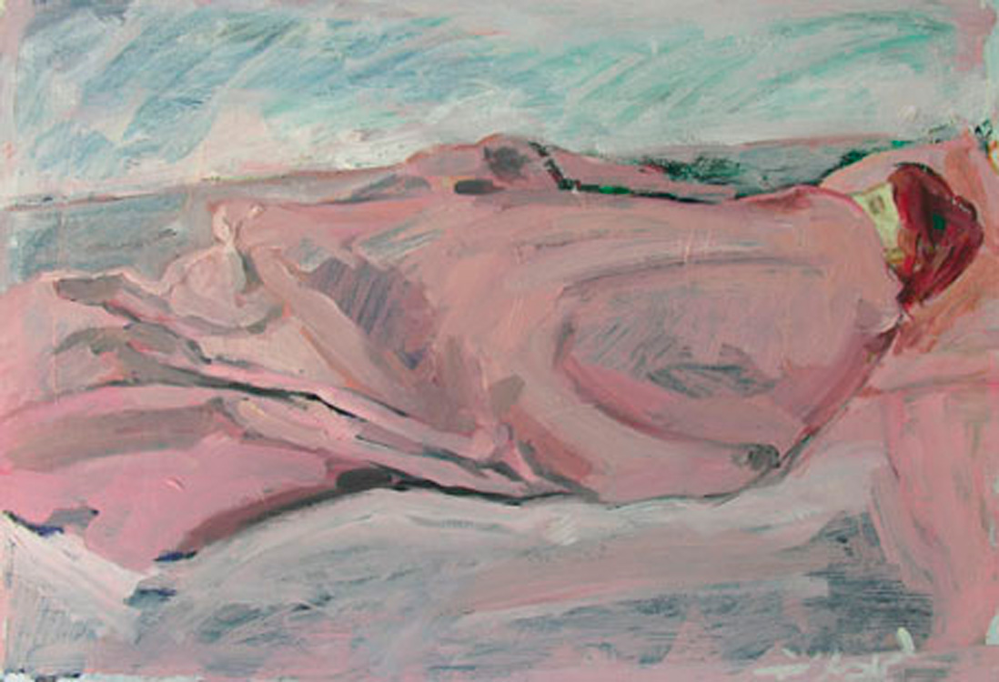 sevgi_yanar_uyuyanII_35x50cm_y.u.y