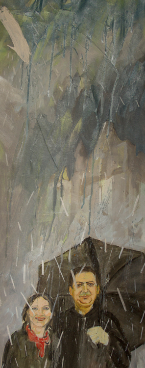 sevgi_yanar_yagmur_altında_dostlugun_pekistiginin_resmidir_95x40cm_t.u.y